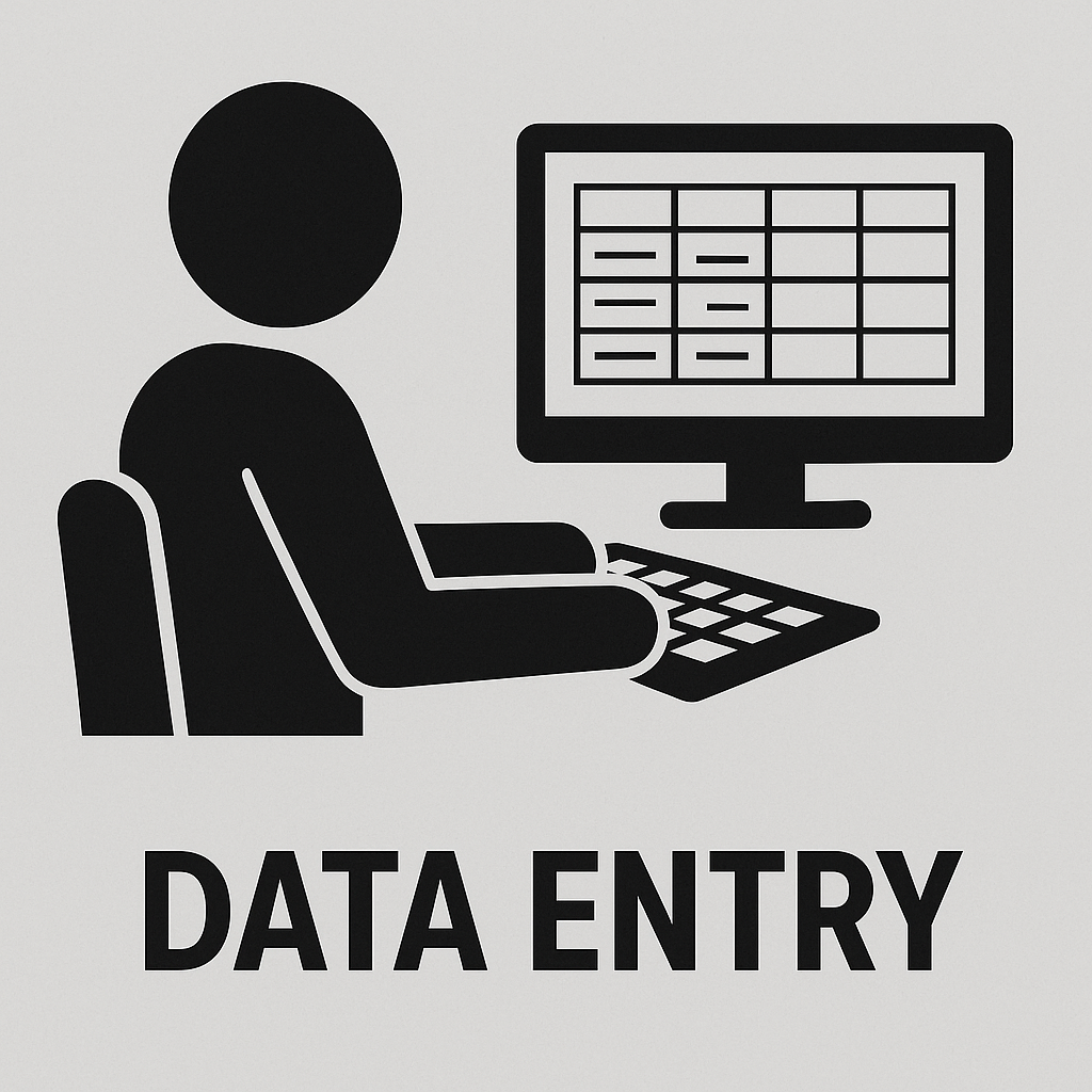 I will do Professional Data Entry and Typing Services