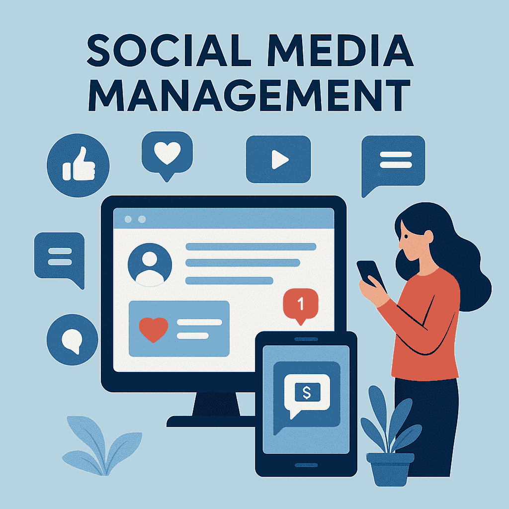 I will do Social media management